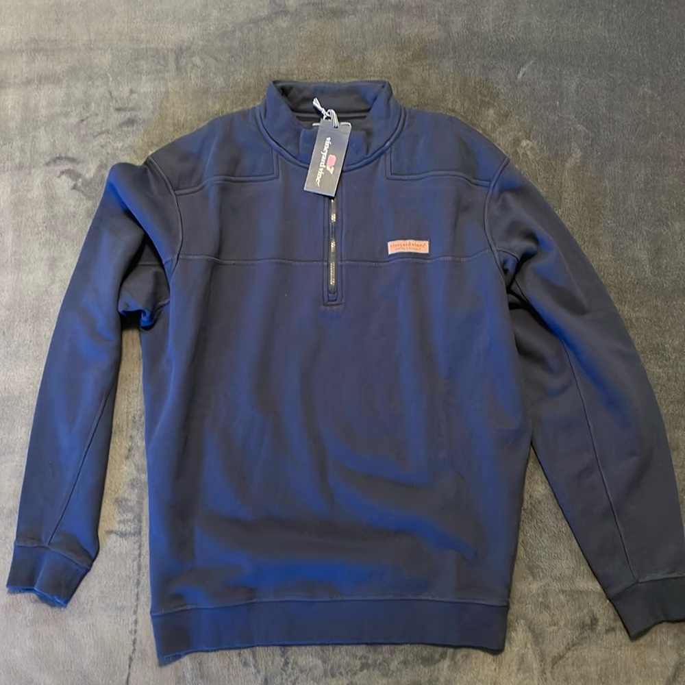 NWT Men’s Vineyard Vines Blue Blazer Shep Shirt size medium